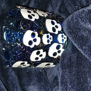 Halloween Skull Candle Holder Bath & Body Works